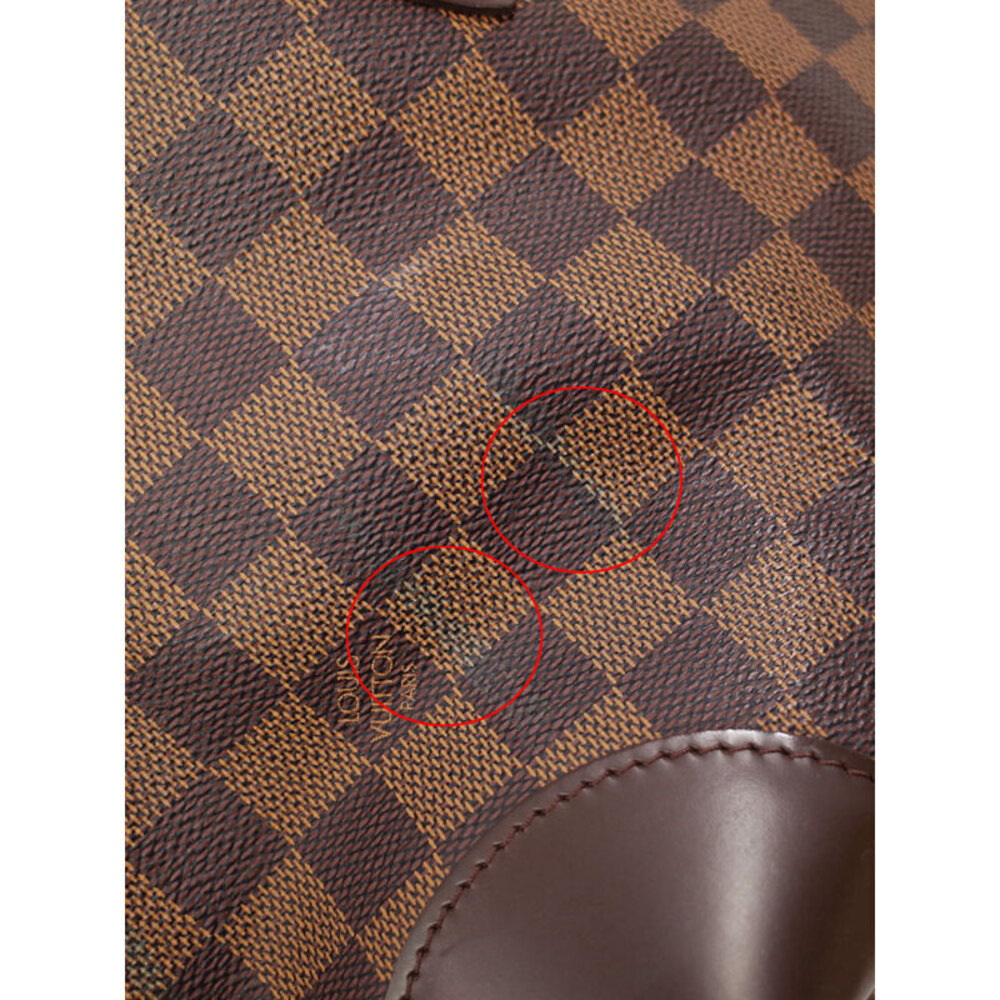 Louis Vuitton Hampstead Damier Bag Ebene Brown Tote - Picture 5 of 8